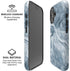 Ocean Blue Marble iPhone 16 Plus Magsafe Impact Case
